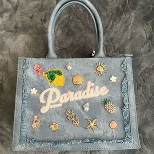 Aldo Paradisetotee Demin Tote Bag